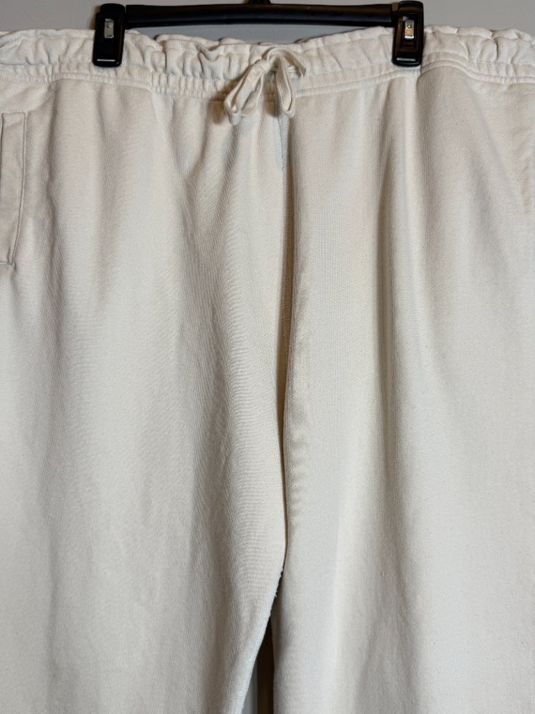 Cottonique Hypoallergenic French Terry Elasticized Jogger Sweatpants Mens Xl Tan — image 7 of 8